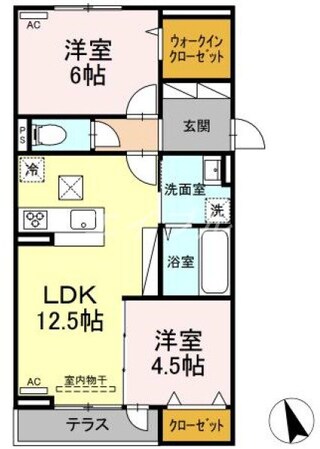 エクセルの物件間取画像